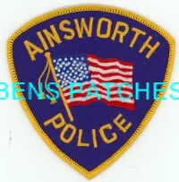 NEBRASKA,AINSWORTH POLICE 1